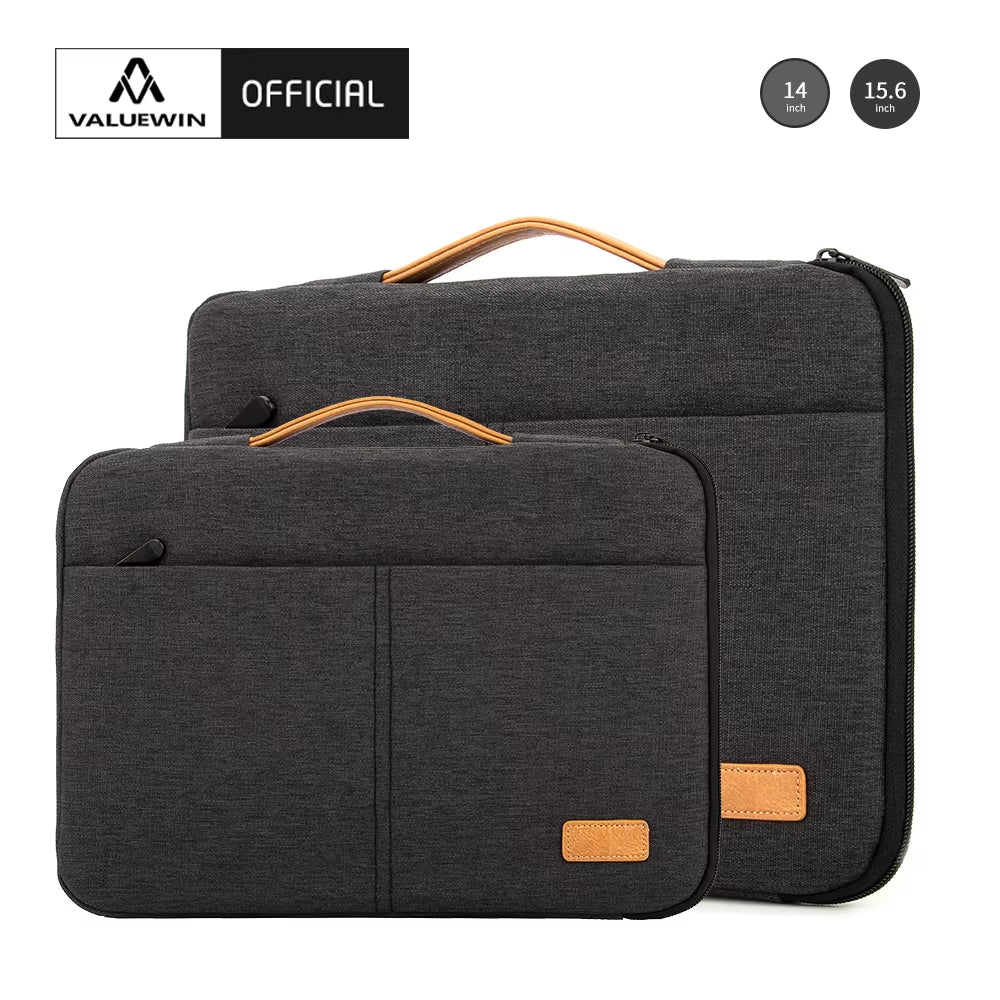 Laptop Sleeve Bag 14 15.6 Inch Notebook Pouch for Macbook HP Dell Acer Shockproof Computer Briefcase Travel Business Men Case