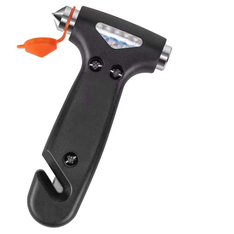 Multi-Function Hammer Two-In-One Safety Hammer Rescue Hammer Car Escape Hammer Window Breaker Vehicle Emergency Tool
