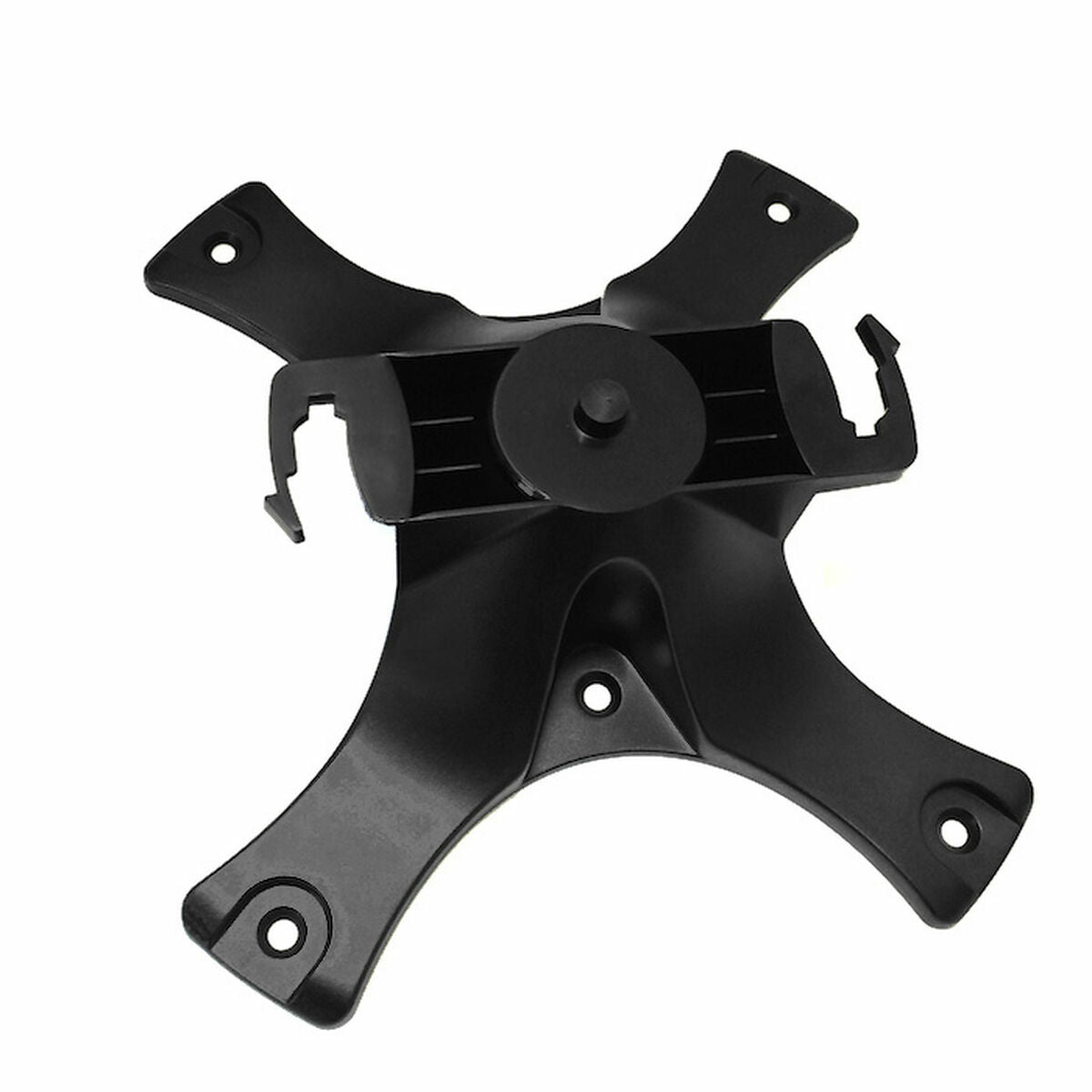 Soporte HPE JW046A metal support en color negro, base resistente para tecnología y electrónica.