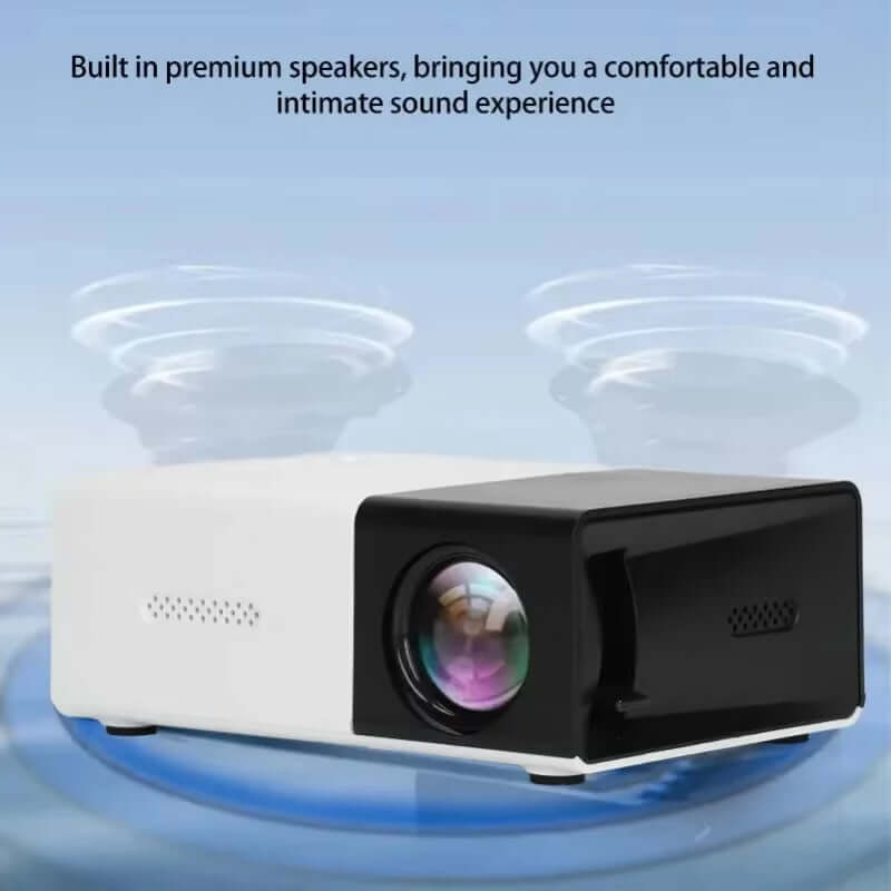 YG300 Mini Projector Portable Projector Wifi 1280P 720P Full HD Office Home Theater Video Mini Projector Mobile Projection