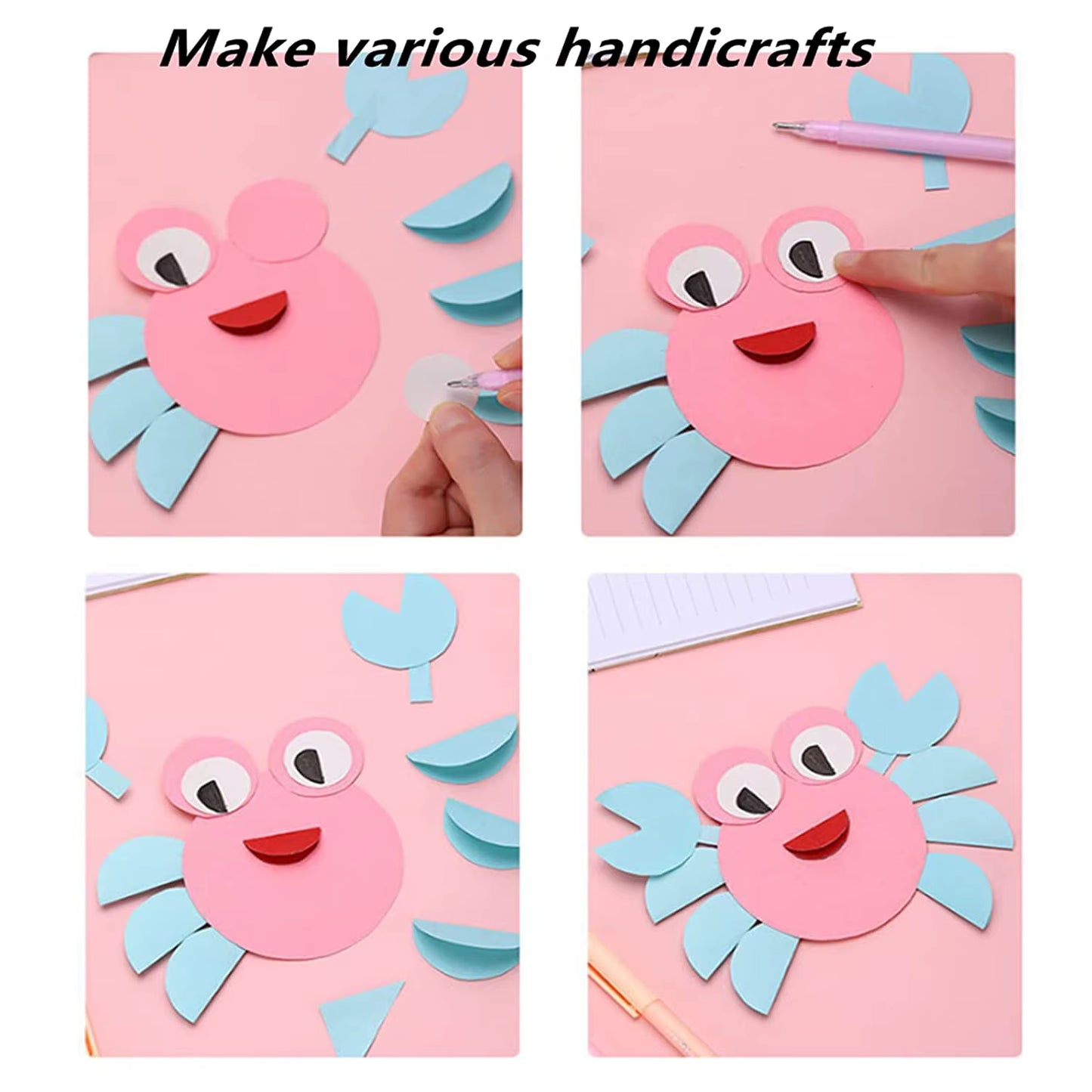 6Pcs Scrapbook Quick Dry Glue Pens Adhesive Glue Pen Crafting Fabric Pen Liquid Glue Pen for Scrapbooking Papercrafts Accessorie