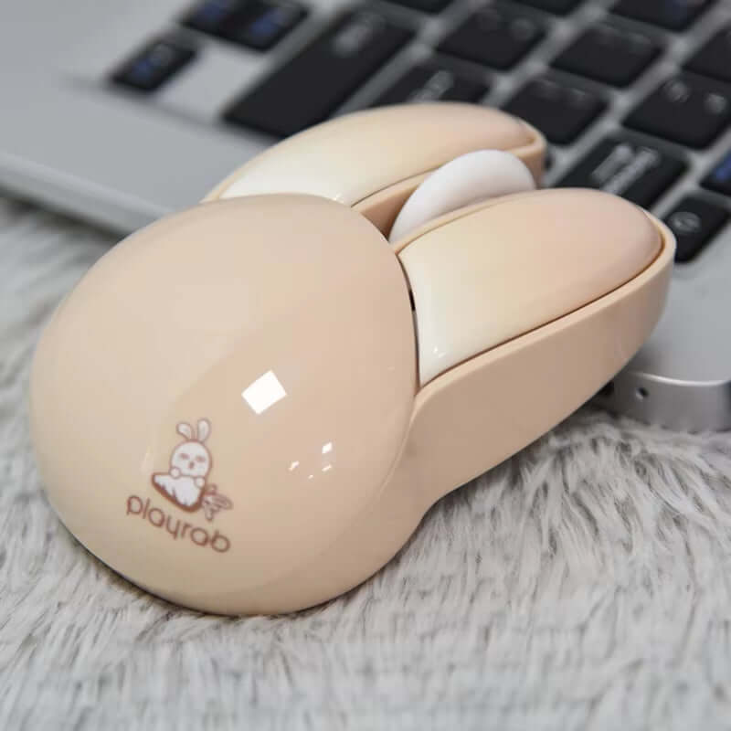 Cute 2.4G Wireless Mouse for Computer Laptop Notebook Rabbit Candy Color Wireless Mouse for Ofiice Home Gift Girls