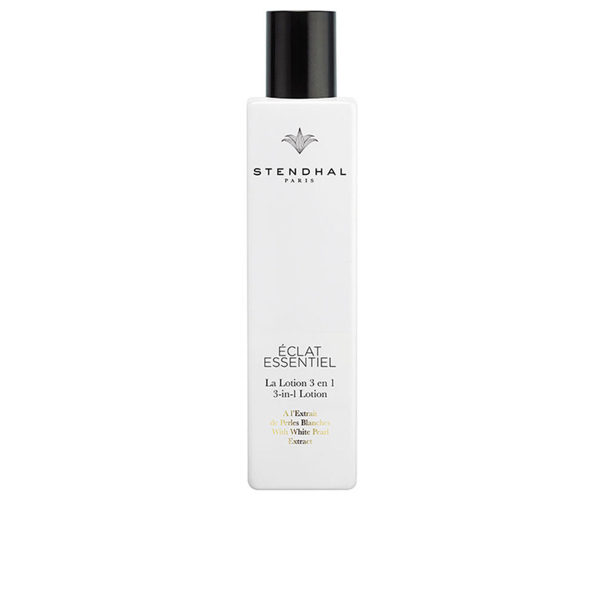 Loción facial Stendhal 3 en 1 en envase de 200 ml, ideal para realzar la belleza y cuidar todo tipo de piel.