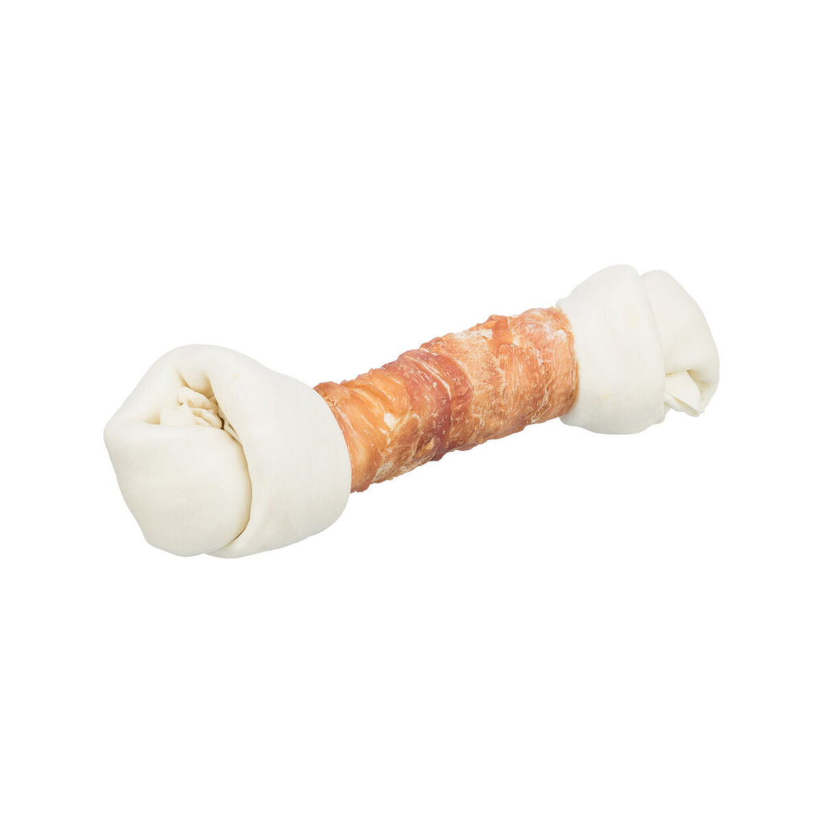 Golosina dental para perro pollo Trixie Chewing Bone de 500 g, ideal para el cuidado dental de mascotas.