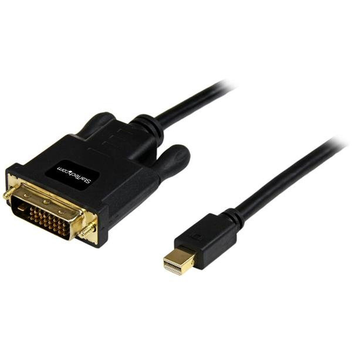 Cable DisplayPort Mini a DVI Startech MDP2DVIMM3B, adaptador Mini DisplayPort to DVI adapter, conexión eficiente.