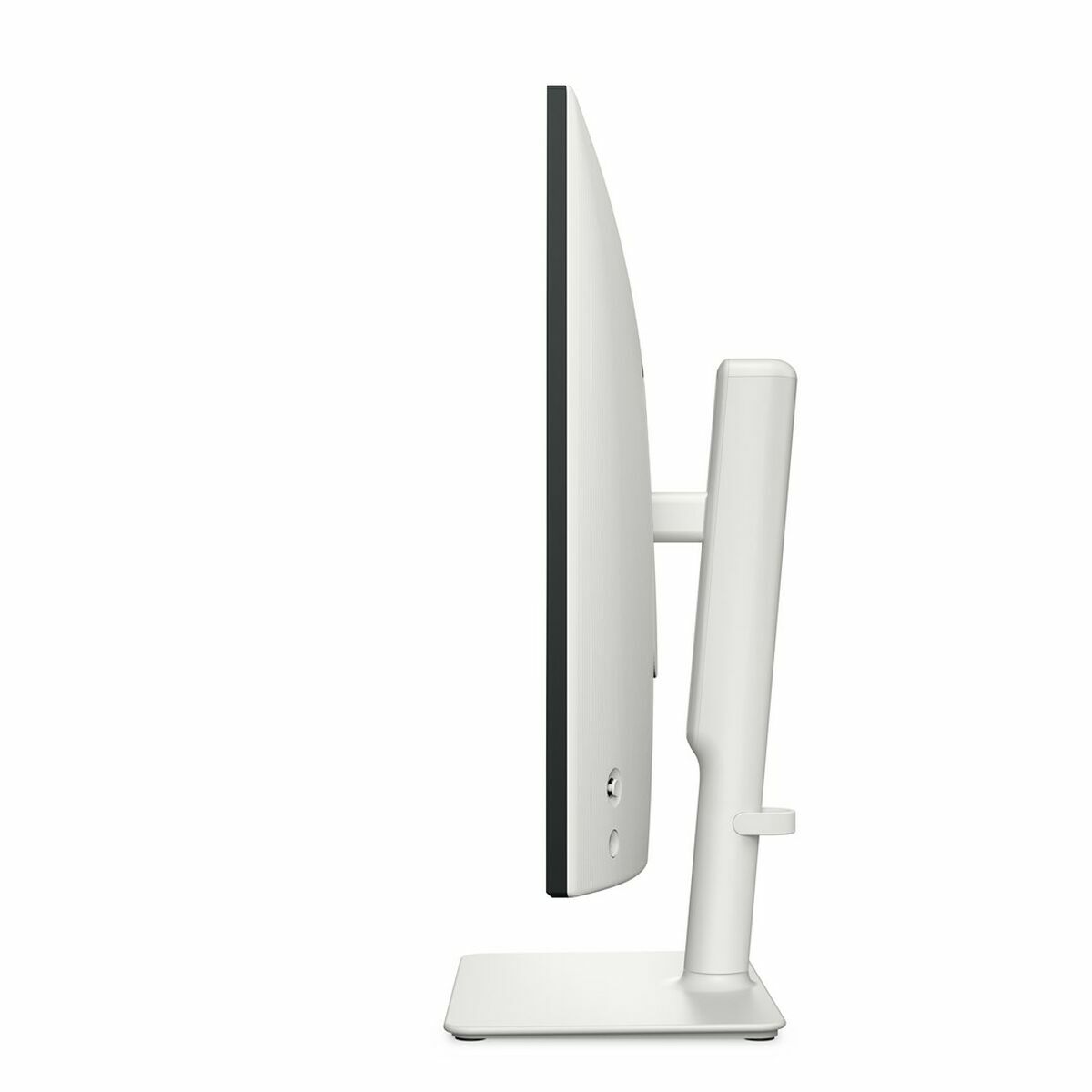 Vista lateral del monitor gaming Dell S2725HS 27 pulgadas, con diseño elegante y panel delgado.