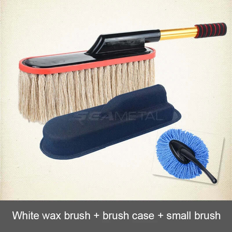 Microfiber Car Duster Suit Adjustable Telescopic Car Cleaning Dusts Mop Bristles Brushes for Car Wash Accessories