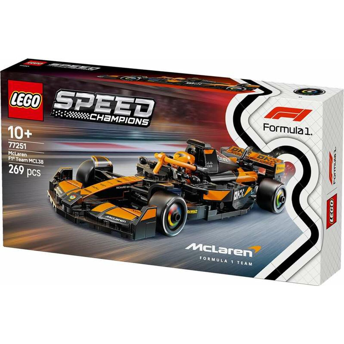 Juego de Construcción Lego McLaren 77251 Speed Champions con 269 piezas para mayores de 10 años.