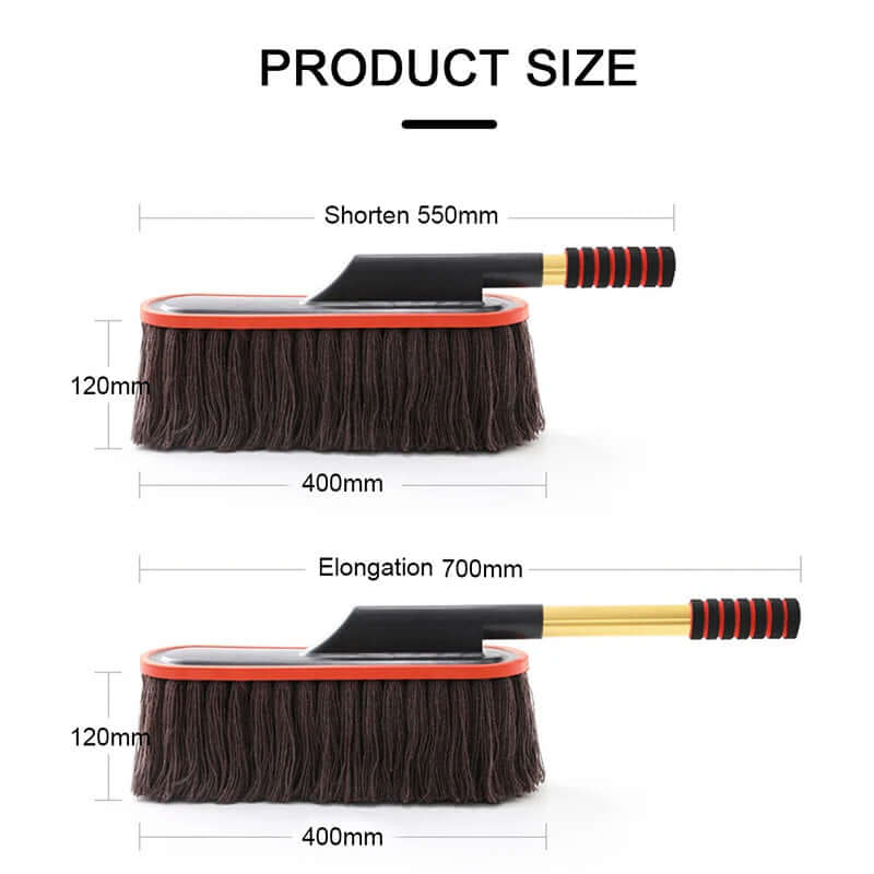 Microfiber Car Duster Suit Adjustable Telescopic Car Cleaning Dusts Mop Bristles Brushes for Car Wash Accessories