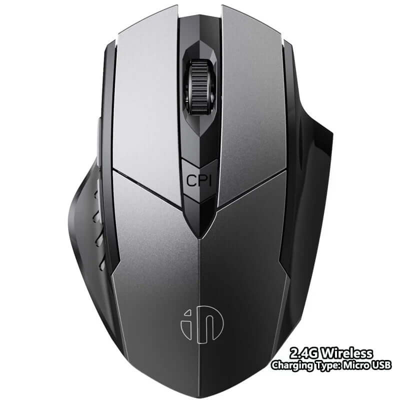 Bluetooth Compatible Mouse Rechargeable 2.4G Wireless Mouse Office Mute Support PC Laptop Tablet Smartphone Universal