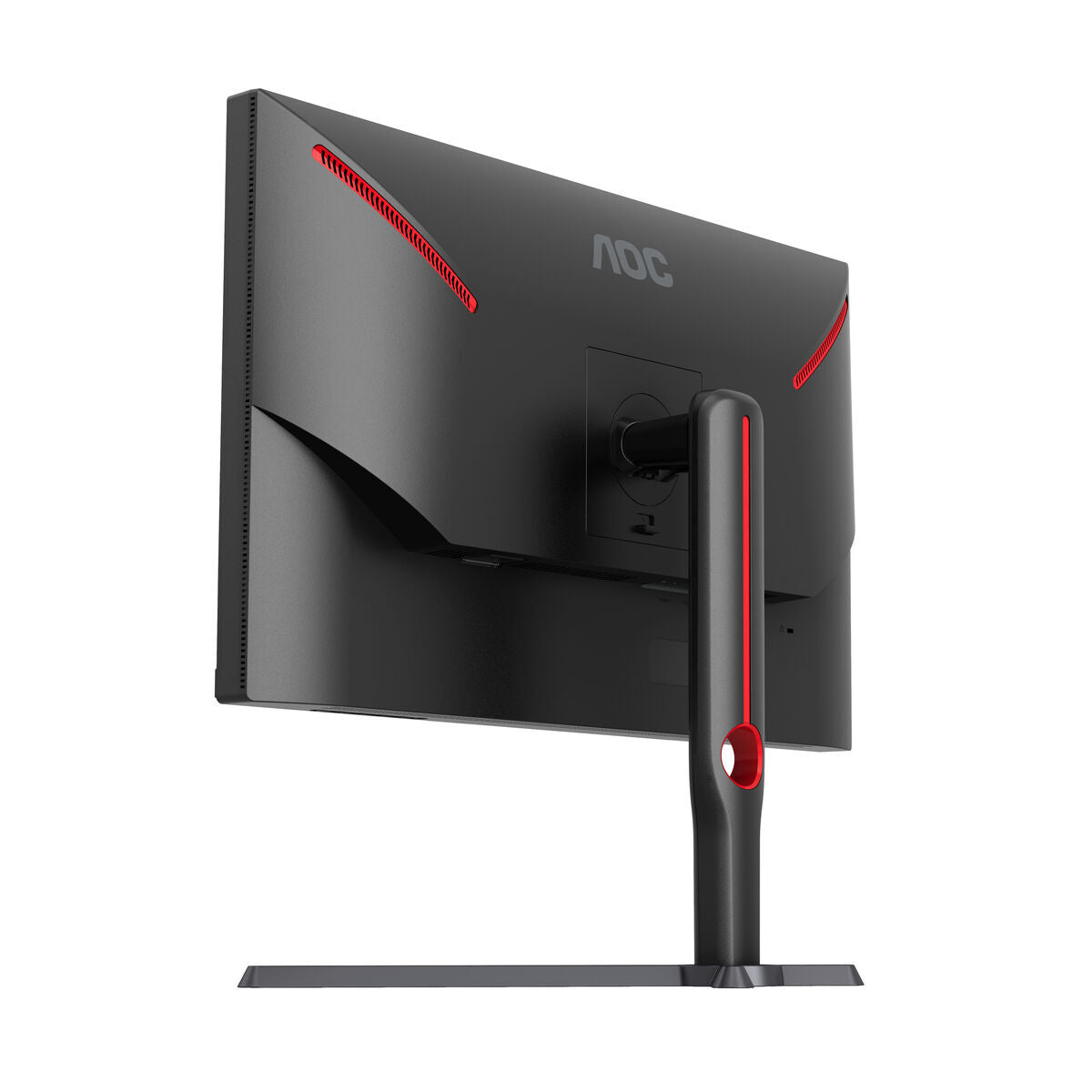 AOC 27 inch 2K gaming monitor 180Hz back view showcasing design and features.