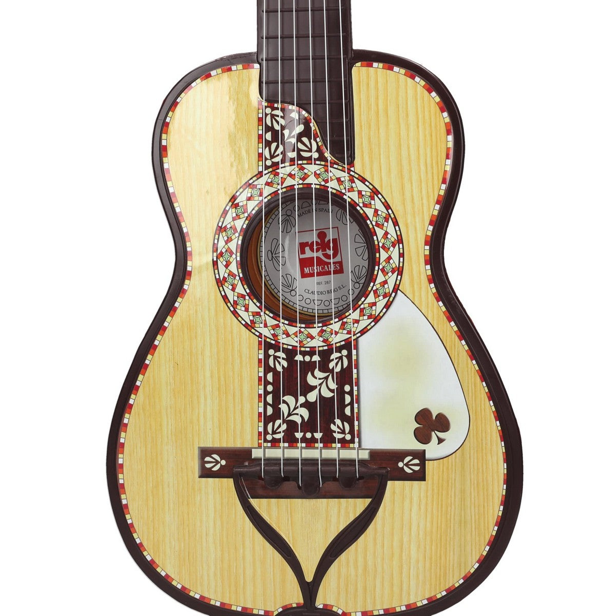 Guitarra Infantil Española Reig, guitarra unicolor para niños, perfecta para aprender a tocar a partir de 3 años.