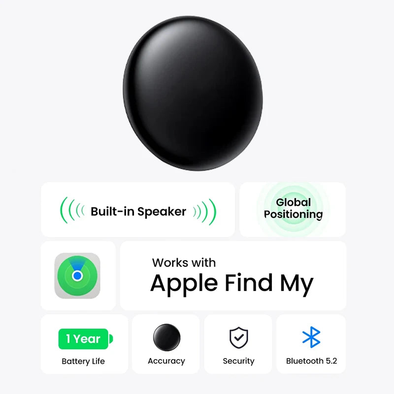 4/3/2/1 Pack Anti-Lose Tracker for Apple Airtag Replacemen via Find My Bluetooth GPS Tracker for Luggage IOS Mfi Key Finder