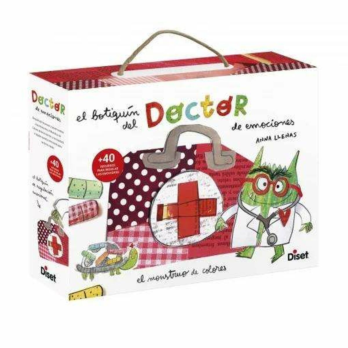 Juego Educativo Diset emociones - Caja del Doctor de las Emociones, recursos didácticos para niños.
