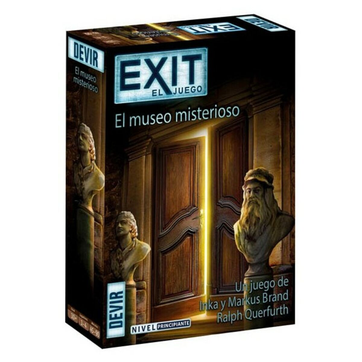Juego de habilidad para niños Exit The Museum, juego de mesa de Devir, ideal para disfrutar en familia.