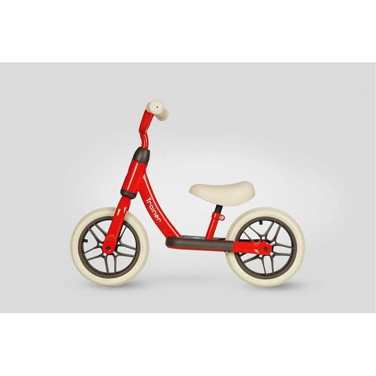 Bicicleta Infantil Trainer Rojo, ideal para niños, diseño seguro y colorido, perfecta para los más peques - bicicleta infantil roja.