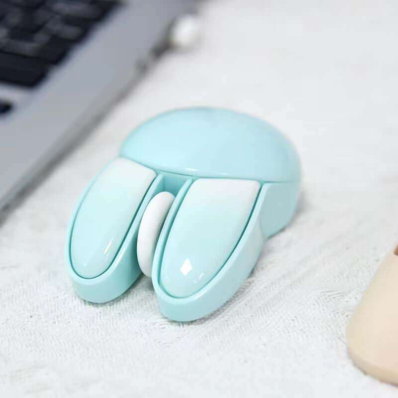 Cute 2.4G Wireless Mouse for Computer Laptop Notebook Rabbit Candy Color Wireless Mouse for Ofiice Home Gift Girls