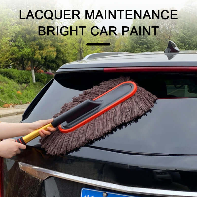 Microfiber Car Duster Suit Adjustable Telescopic Car Cleaning Dusts Mop Bristles Brushes for Car Wash Accessories