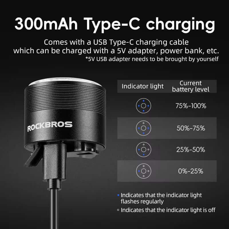 Bicycle Tail Light Smart Brake Sensing Rear Bike Light Aluminum Waterproof Type-C MTB Road Warning Cycling Taillight