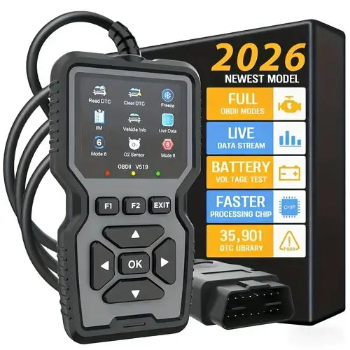 Escáner OBD2 Profesional V519 | Diagnóstico de Coche con USB