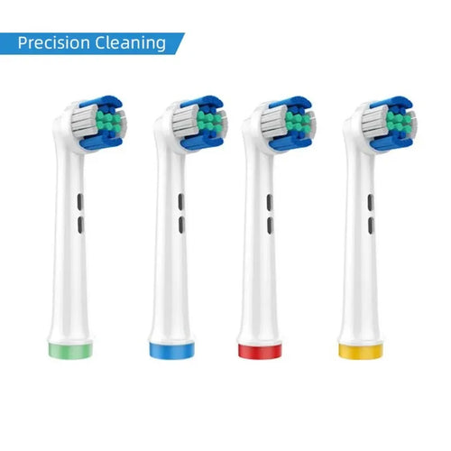 Cabezales de Recambio para Cepillo Eléctrico Oral-B | Pack de 4 | Cerdas Dupont