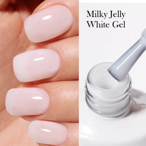 BORN PRETTY Gel de Uñas 10ml | Base Gel, Capa de Acabado, Gel Caucho, Gel de Refuerzo | Manicura UV/LED