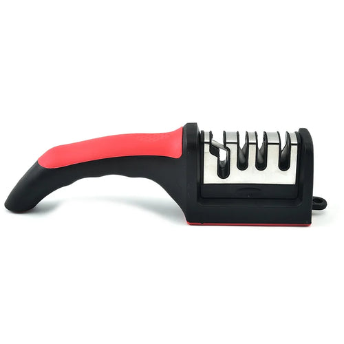 Afilador de Cuchillos Manual 4 Segmentos Multifunción para el Hogar