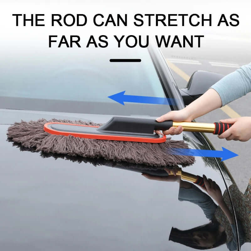 Microfiber Car Duster Suit Adjustable Telescopic Car Cleaning Dusts Mop Bristles Brushes for Car Wash Accessories