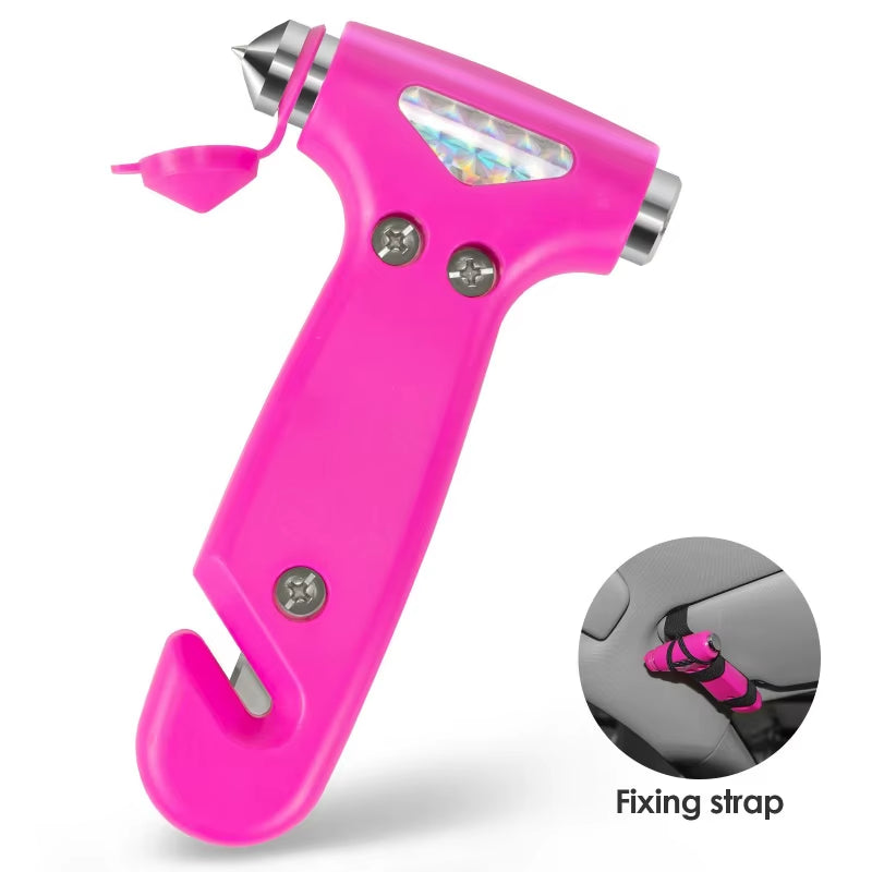 Multi-Function Hammer Two-In-One Safety Hammer Rescue Hammer Car Escape Hammer Window Breaker Vehicle Emergency Tool