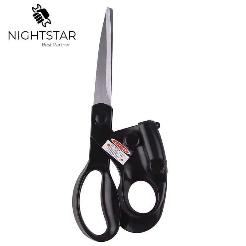 Popular New Professional Laser Guided Scissors for Home Crafts Wrapping Gifts Fabric Sewing Cut Straight Fast Scissor Shear
