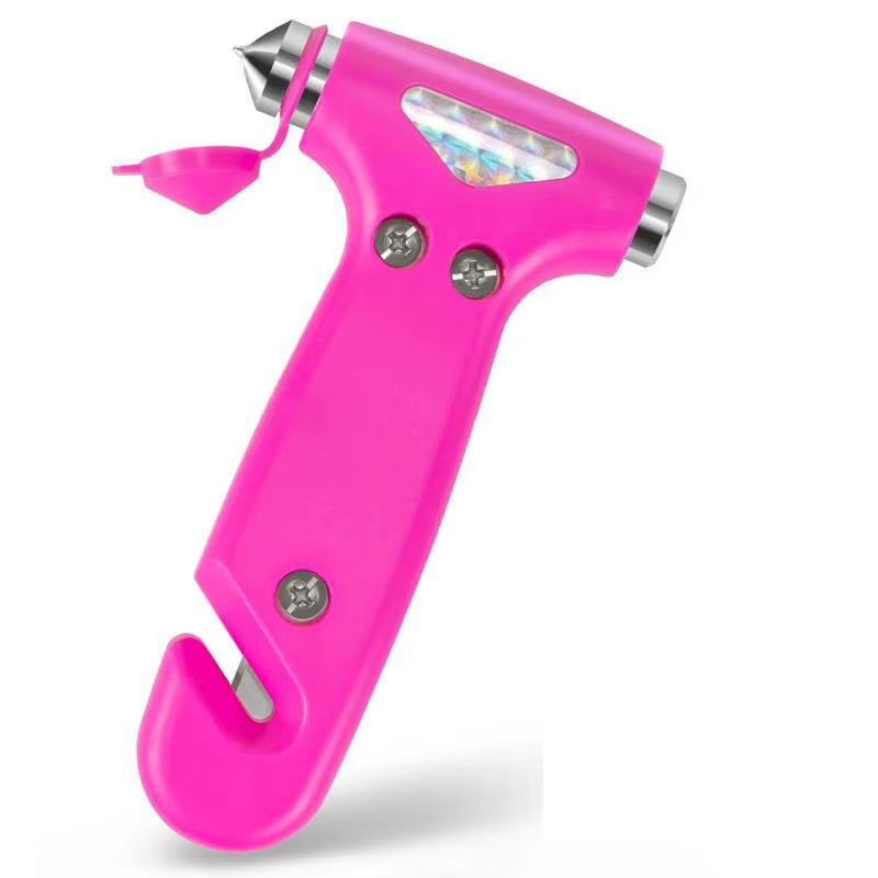 Multi-Function Hammer Two-In-One Safety Hammer Rescue Hammer Car Escape Hammer Window Breaker Vehicle Emergency Tool