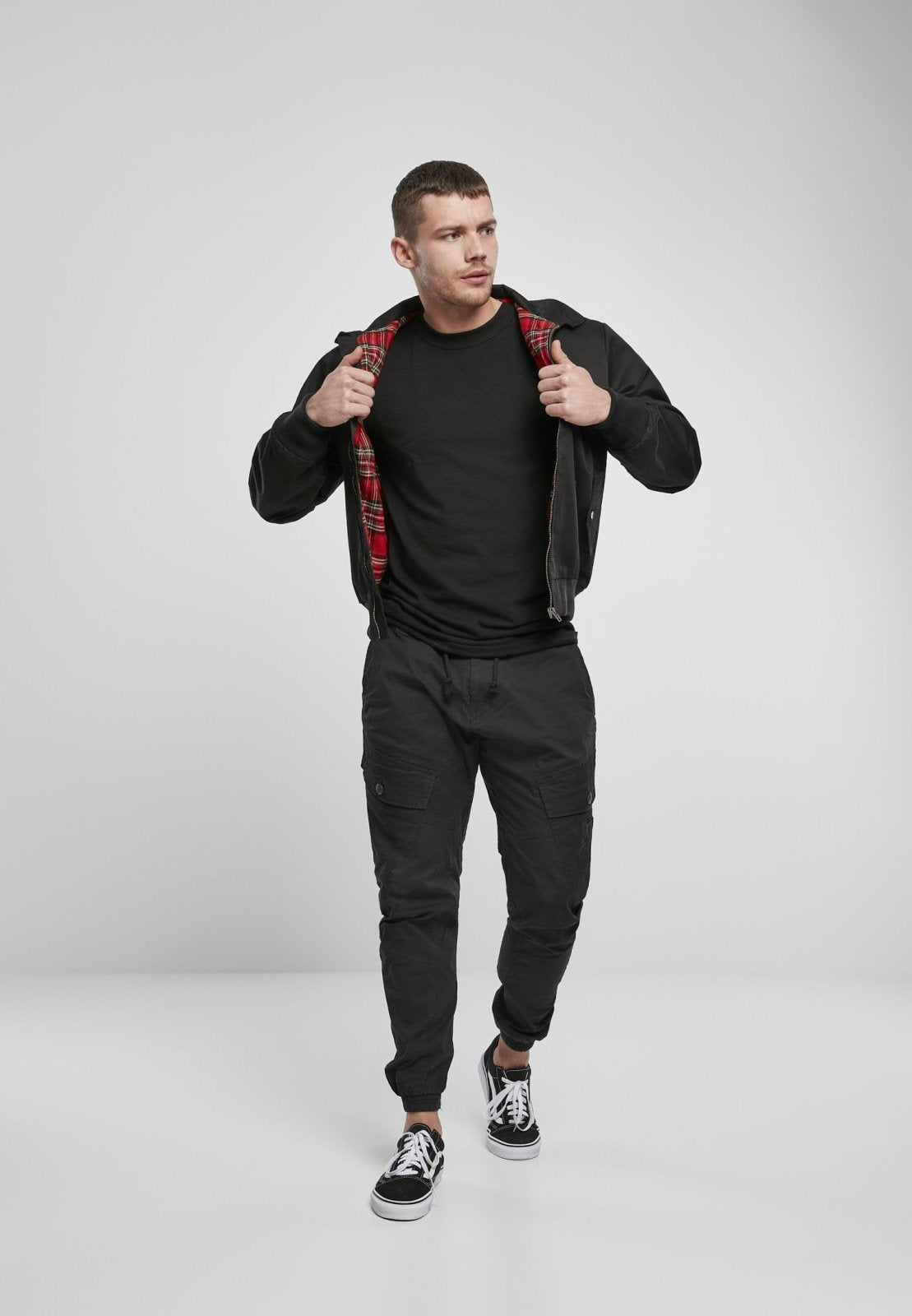 Chaqueta Harrington Canterbury | Brandit | Forro a Cuadros | Hombre