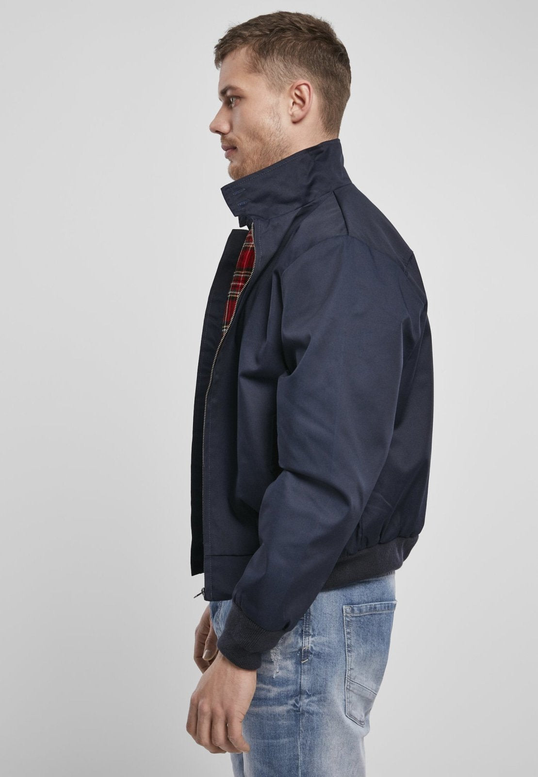 Chaqueta Harrington Canterbury | Brandit | Forro a Cuadros | Hombre