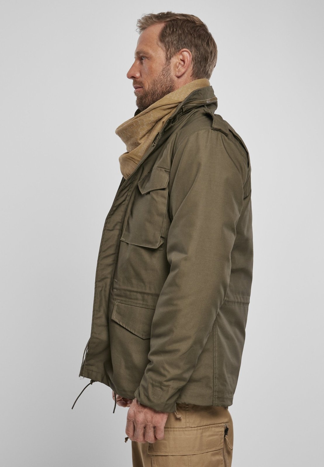 Brandit M65 Classic Jacket | Chaqueta de Campo con Forro Extraíble | Hombre