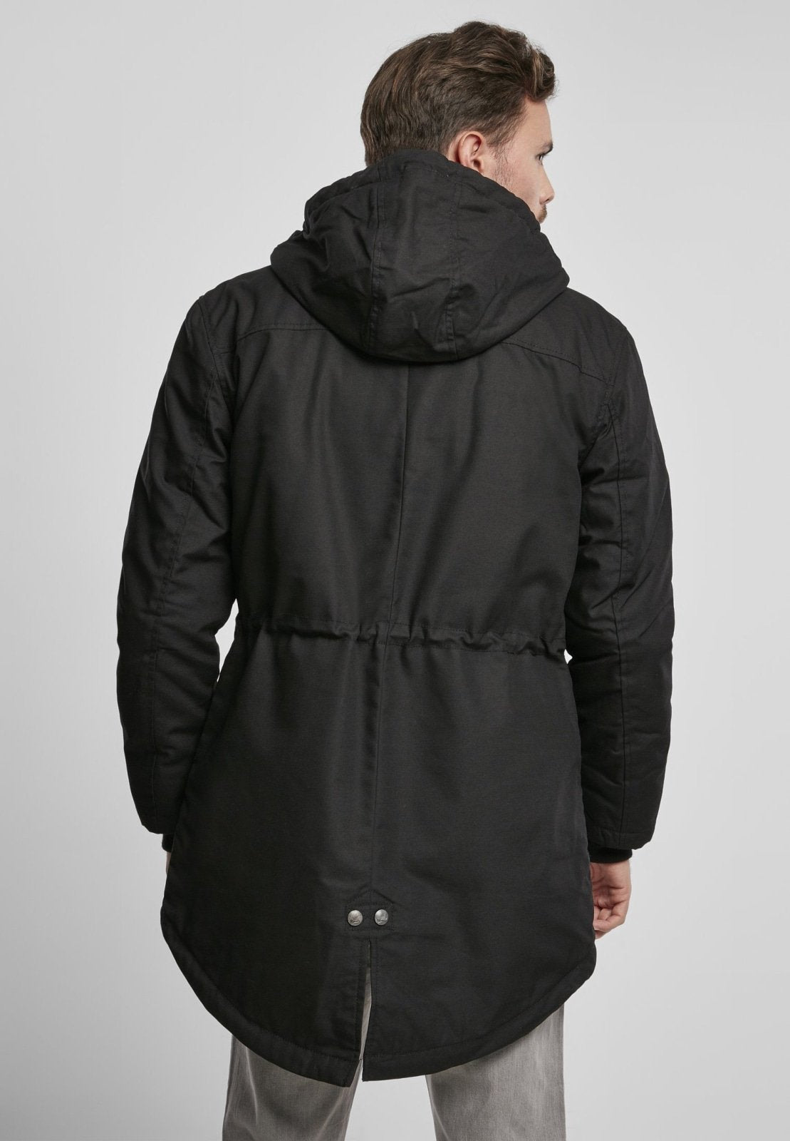 Brandit Marsh Lake Parka | Chaqueta Fishtail con Forro de Peluche | Hombre