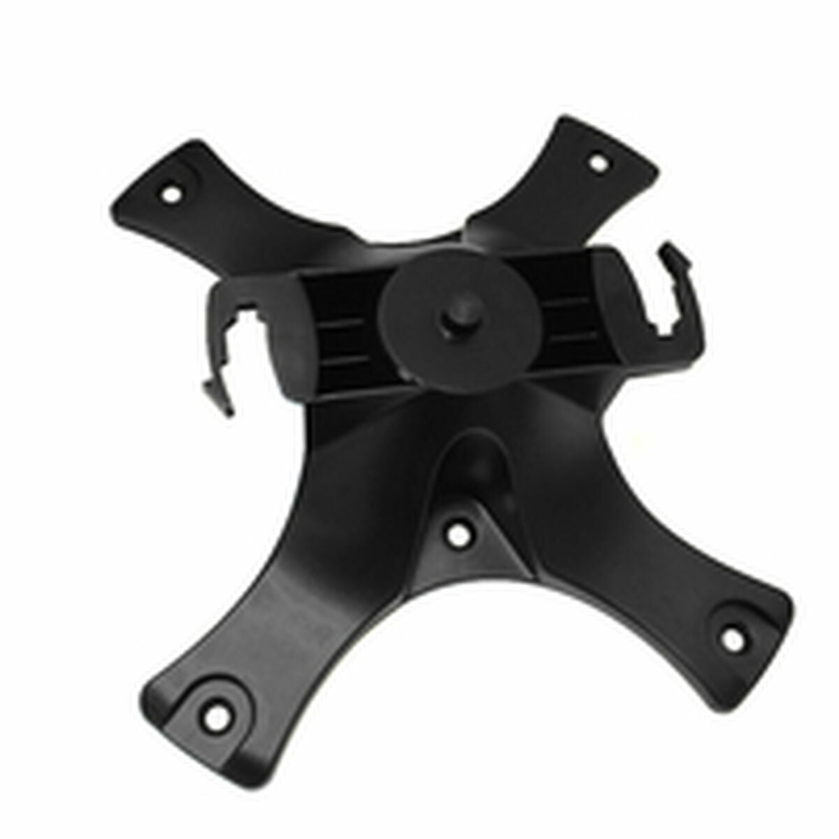 Soporte HPE JW046A metal support en color negro, base resistente para dispositivos electrónicos.
