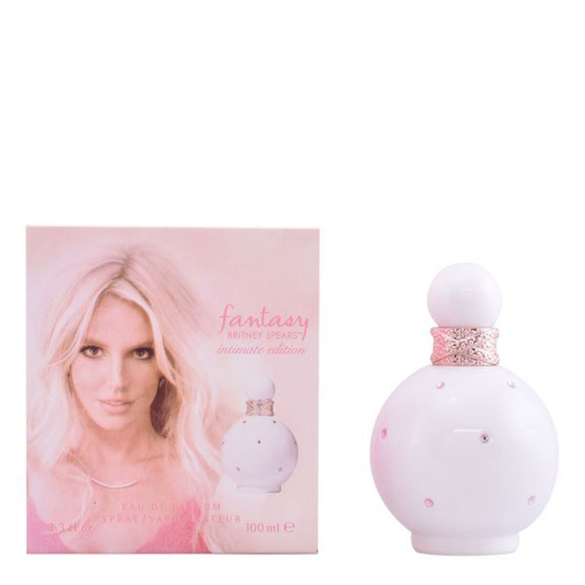 Perfume Mujer Fantasy Intimate Edition Britney Spears EDP EDP 100ml con packaging original y diseño distintivo de fragancia.