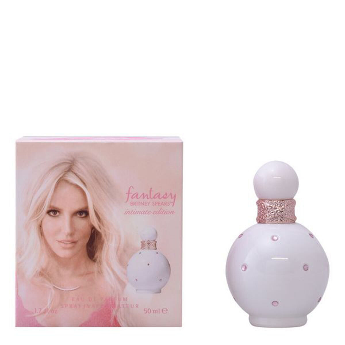 Perfume Mujer Fantasy Intimate Edition Britney Spears EDP EDP con caja y frasco de 50 ml, Britney Spears Fantasy Intimate perfume.