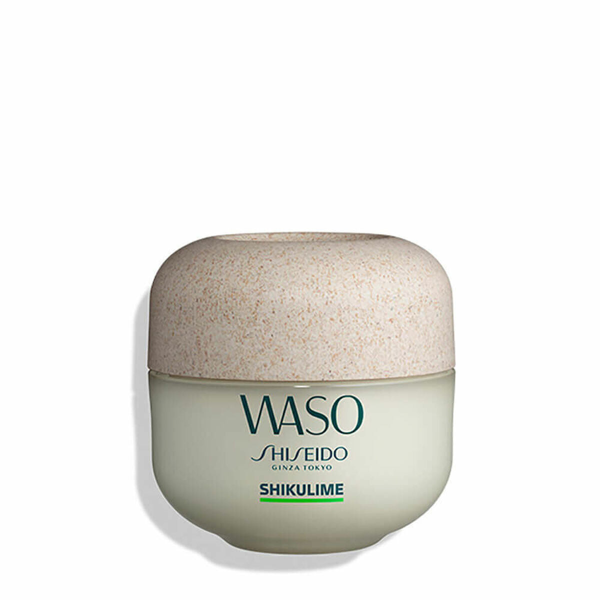 Shiseido WASO moisturizing cream 50 ml container with a unique eco-friendly design.