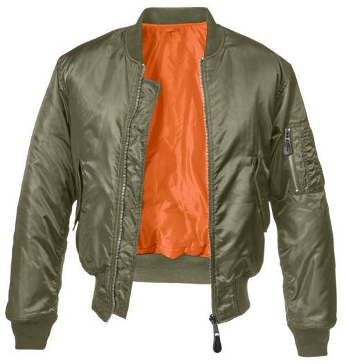 Cazadora Bomber MA1 | Chaqueta Piloto Hombre | Brandit | Resistente al Viento