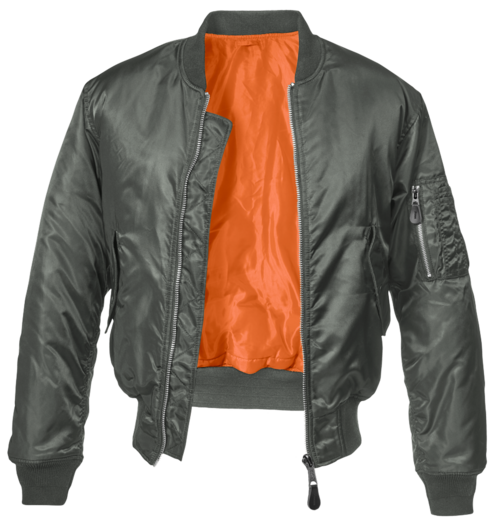 Cazadora Bomber MA1 | Chaqueta Piloto Hombre | Brandit | Resistente al Viento