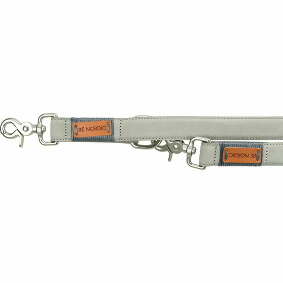 Ramal ajustable perro Trixie Be Nordic L/XL color arena con mosquetón y diseño moderno.