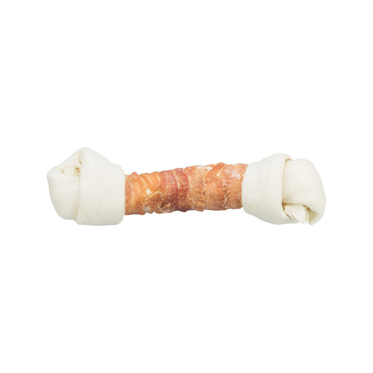 Golosina dental para perro pollo Trixie Chewing Bone 500 g, ideal para cuidado dental de perros adultos.