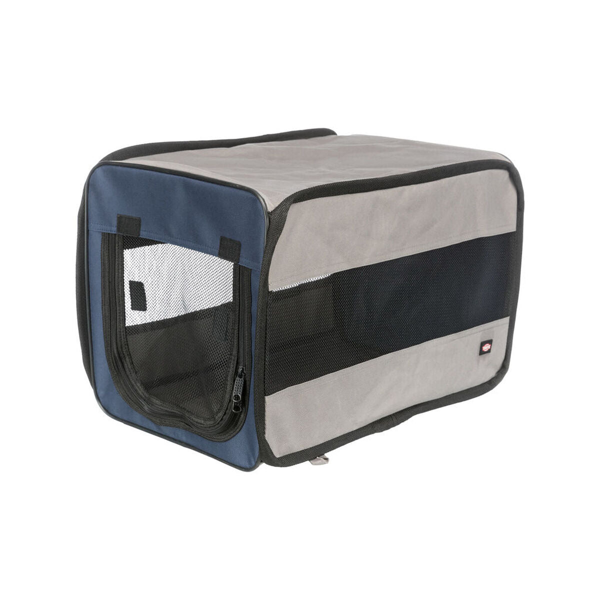 Caseta Trixie Twister Azul Gris Poliéster 45 × 45 × 64 cm Portátil caseta para perros Trixie