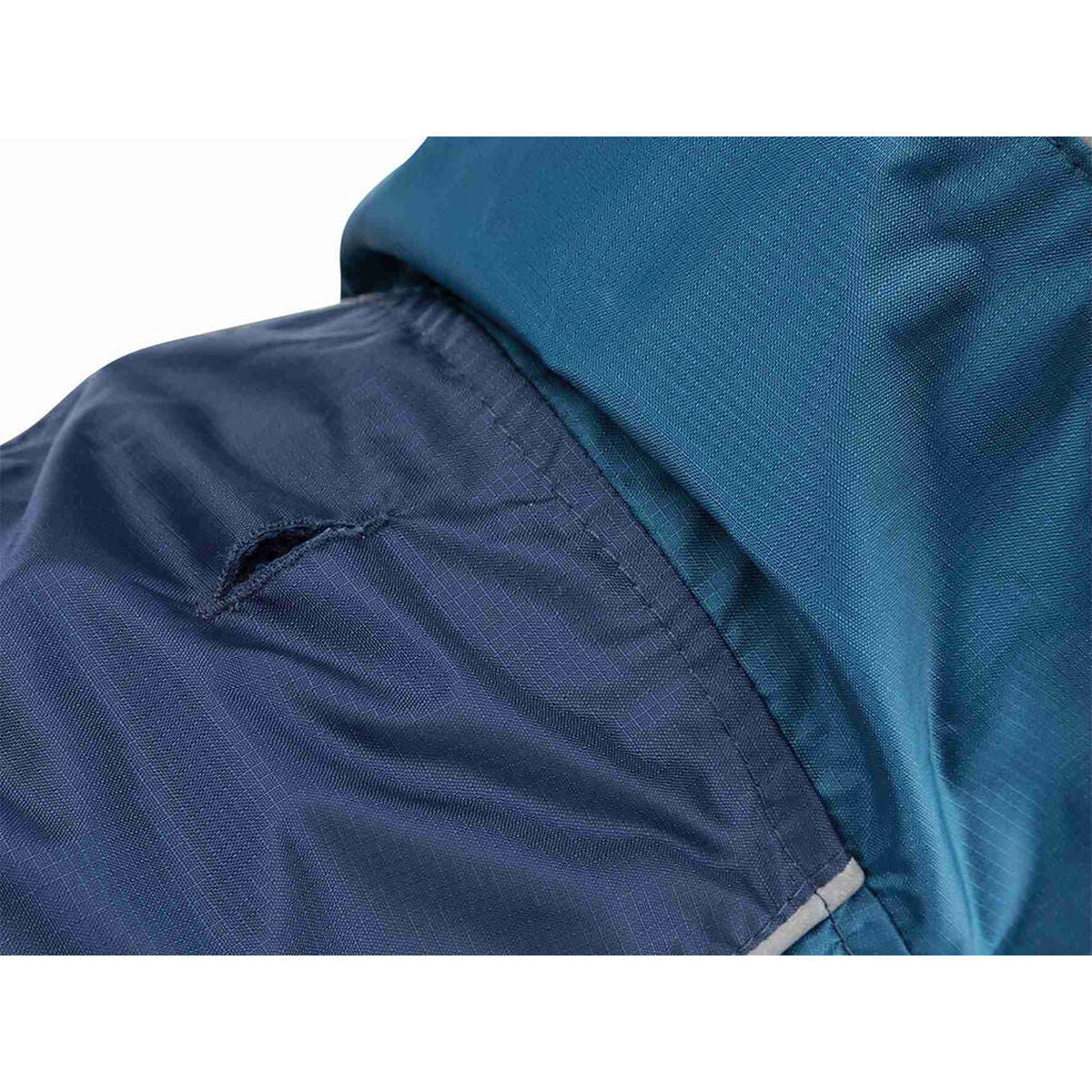 Detalles del Chubasquero impermeable para perro azul Trixie Rouen, tela de poliéster Teflón.