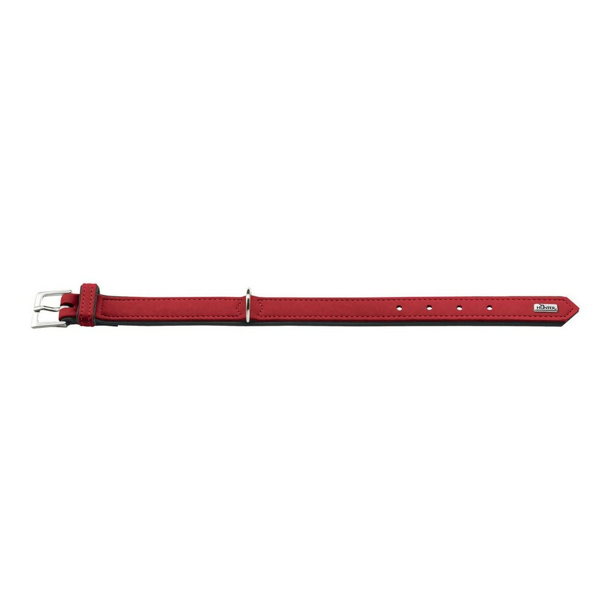Collar para perro rojo 36-44 cm, Hunter Softie, diseño elegante y cómodo, material de alta calidad.