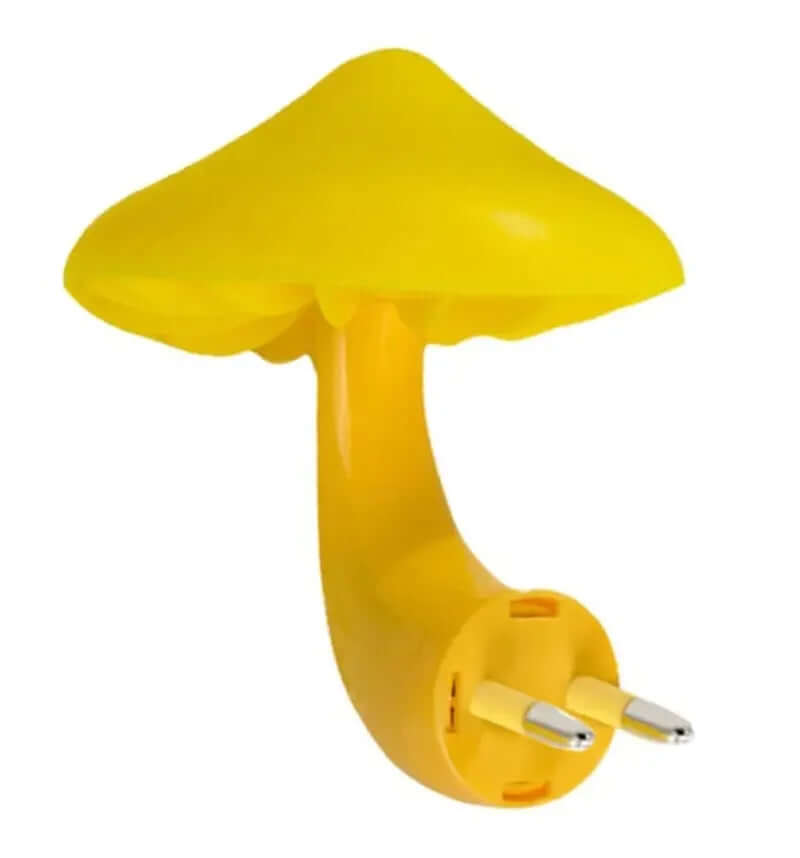 Light Sensor LED Night Light for Adults Kids Nightlight Cute Mushroom Night Light Plug in Wall Lamps for Bedroom Bathroom Toilet