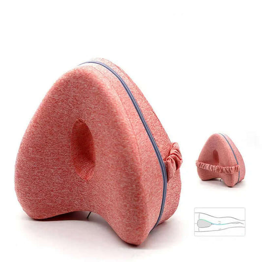 Pillow Ergonomic Leg Support Pillow Relieve Sciatica Back and Hip Pain Soft Leg Support Cushion with Removable and Washable