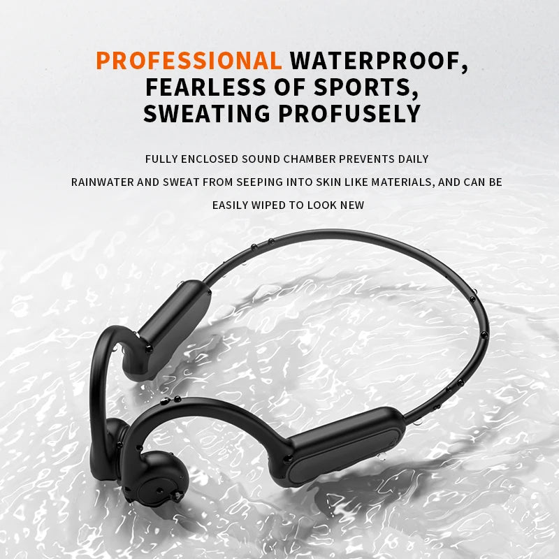 Xiaomi  Real Bone Conduction Sport Headphone Wireless Earphone Bluetooth-Compatible Headset Hands-Free with Mic for Running