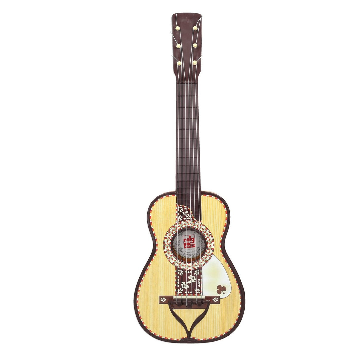 Guitarra Infantil Reig Guitarra Española, juguete musical de madera, color marrón, ideal para niños mayores de 3 años.